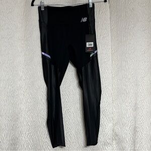 NWT~New Balance Q Speed Running Women’s Leggings Compression Pants Black-Size S